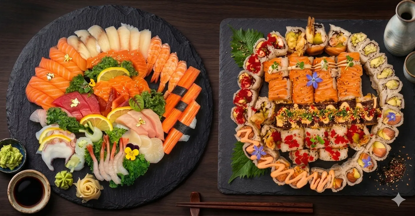 AM120 sushi party platter